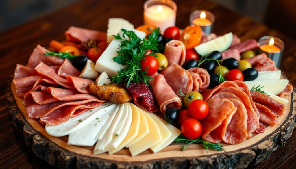 Antipasti presentation