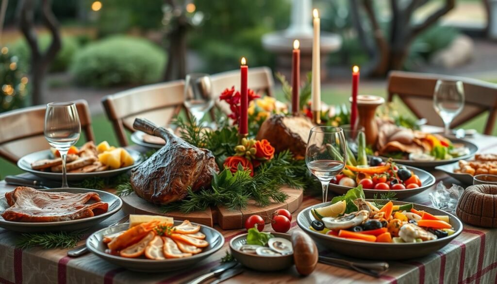 Australian Christmas dinner