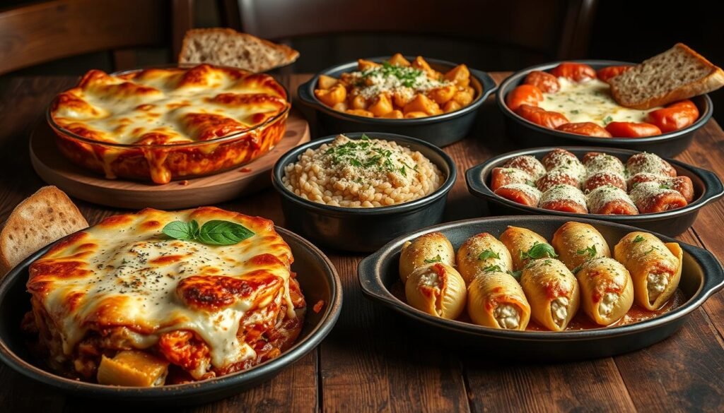 Cheesy Baked Dishes