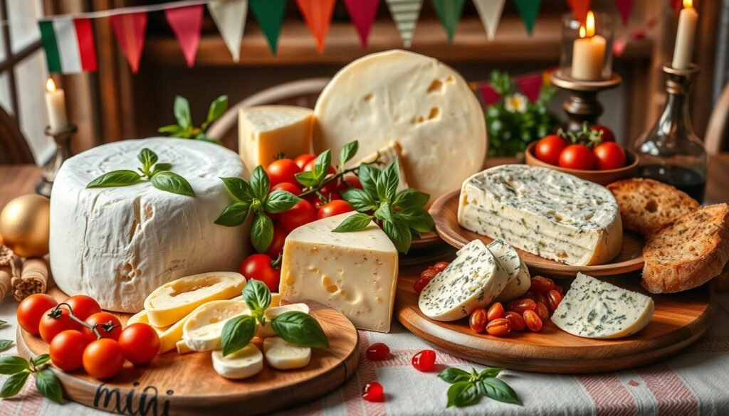 Classic Italian cheese dishes