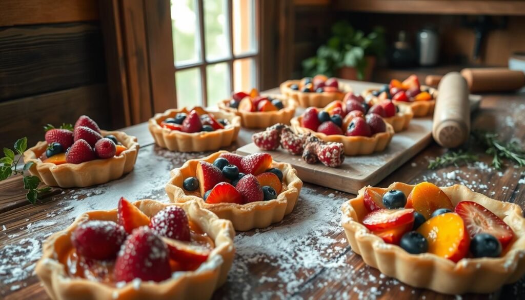 Crostate recipes - Rustic fruit tarts