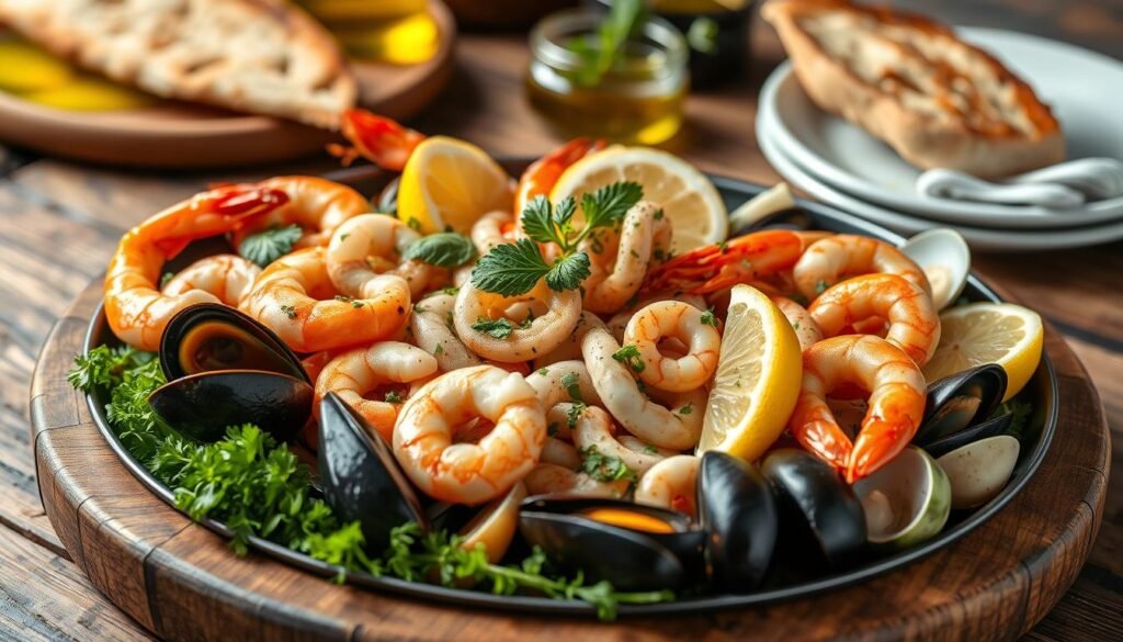 Easy Italian seafood