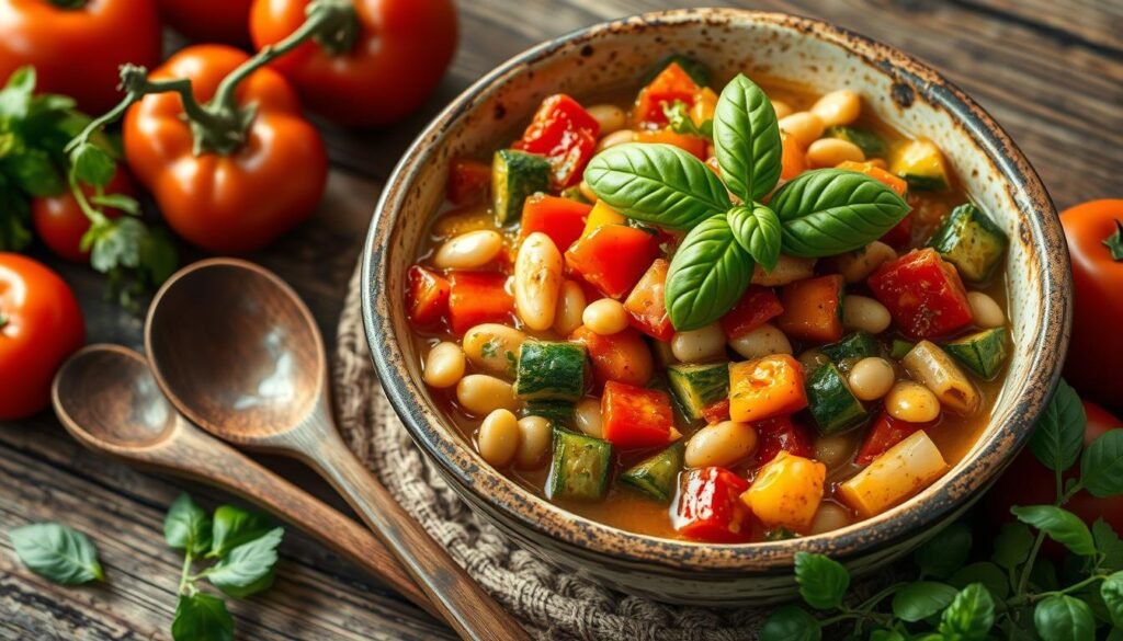 Italian Vegetable Stew with Cannellini Beans