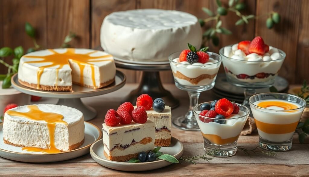 Italian cheese desserts