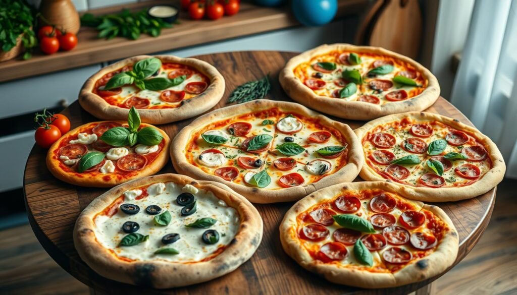 Italian pizza styles