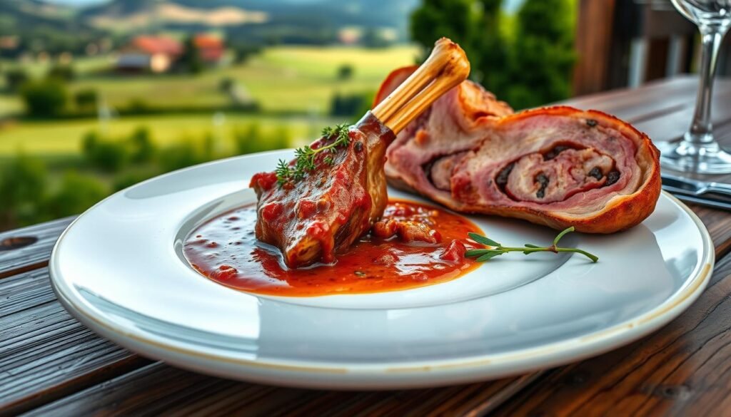 Osso Buco and Porchetta