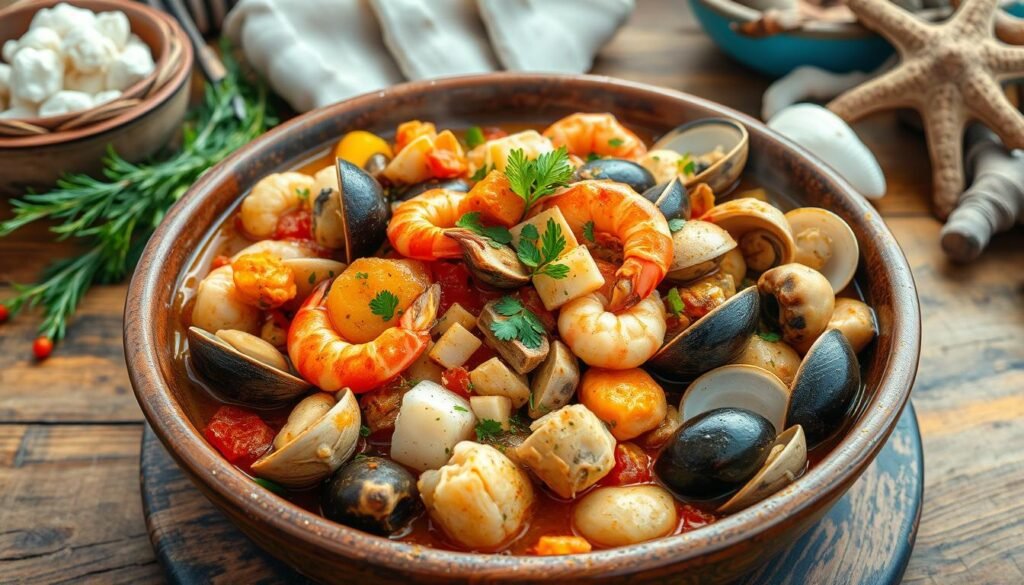 Seafood Stew Varieties