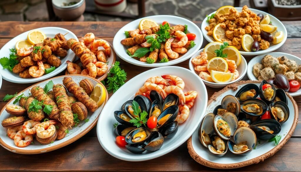 Seafood Tapas