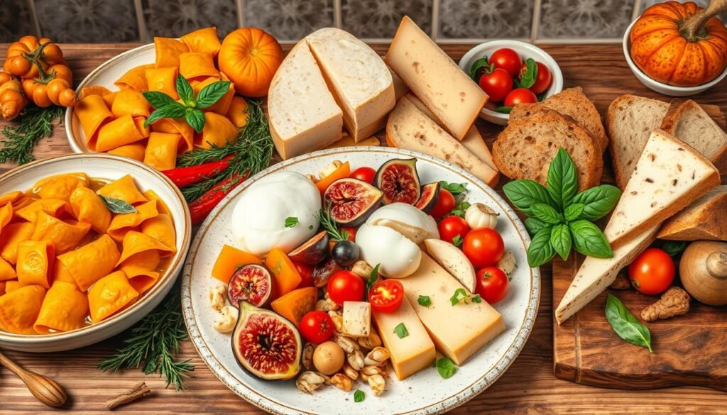 Seasonal Cheese-Based Italian Dishes