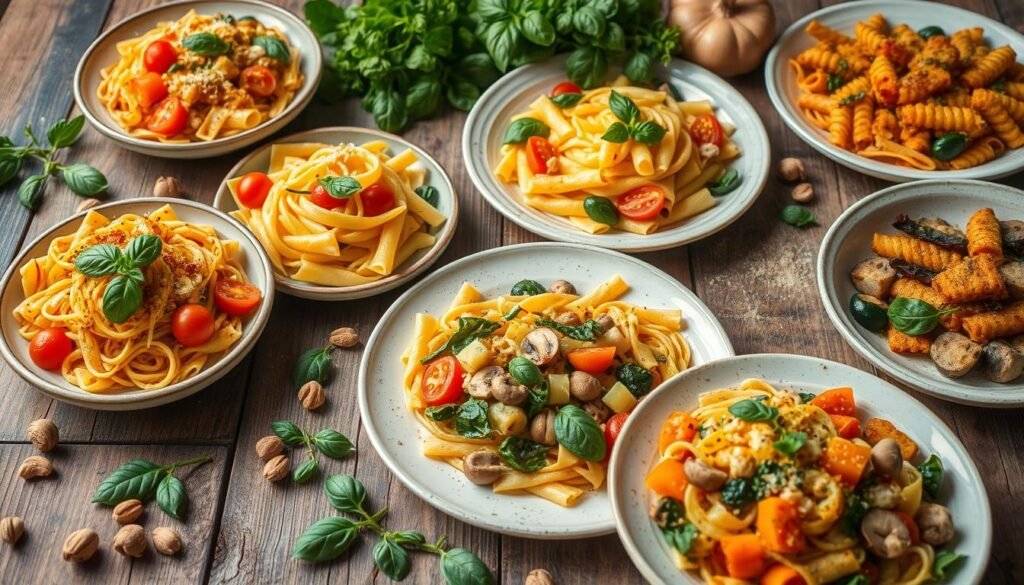 Seasonal Vegetarian Pasta Dishes