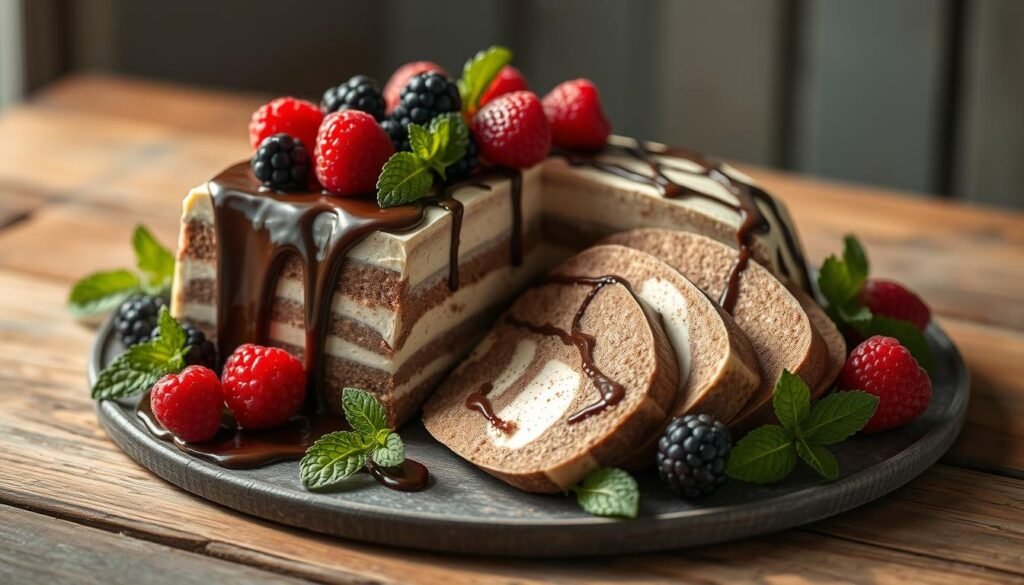 Semifreddo dessert