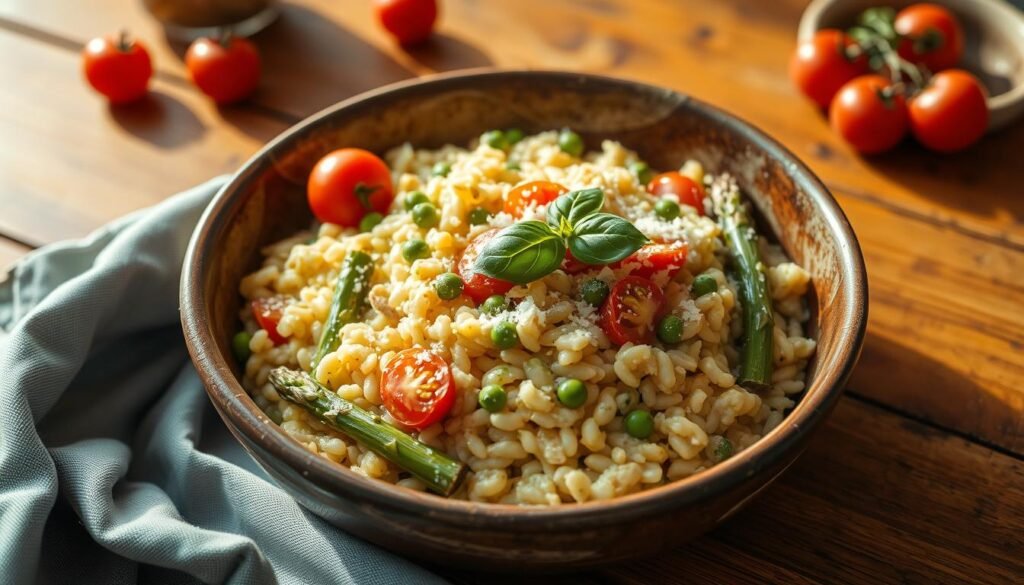 Vegetarian Italian risotto