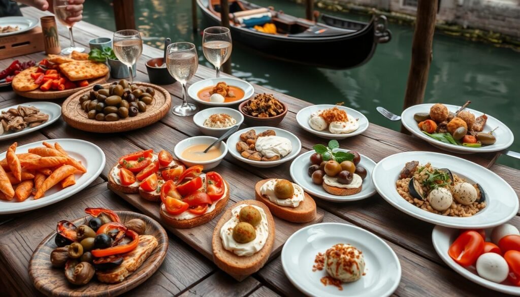 Venetian Cicchetti and Southern Italian Antipasti