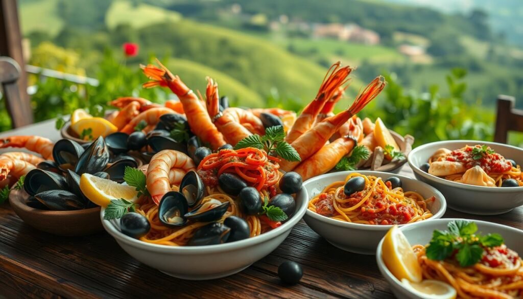 classic Italian seafood dishes