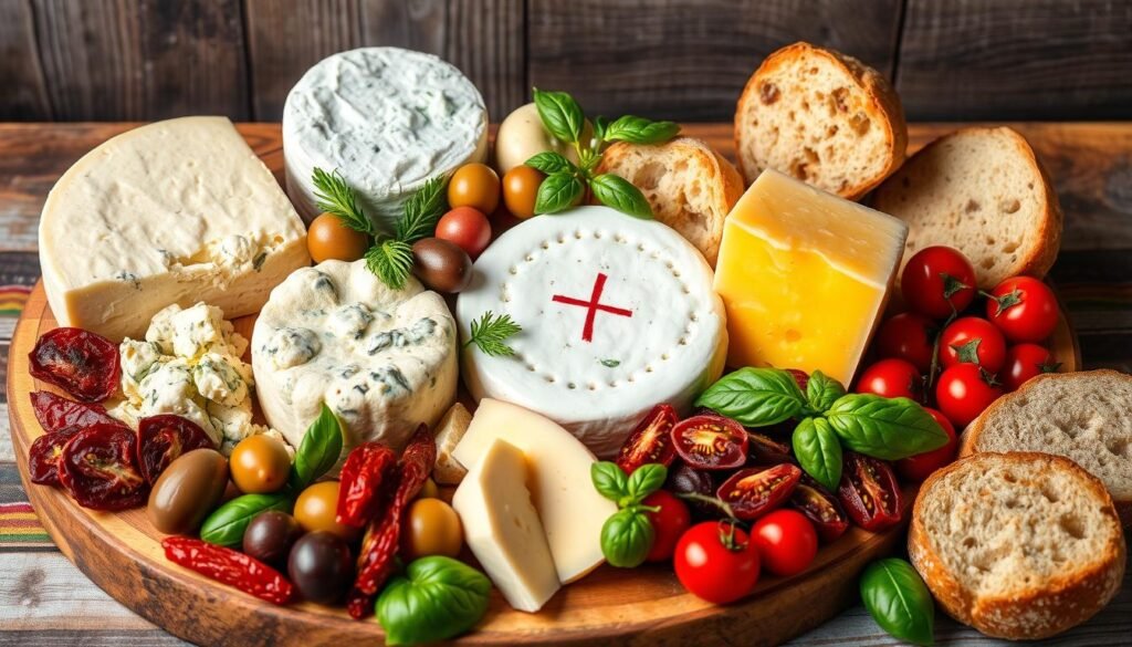 regional Italian cheeses