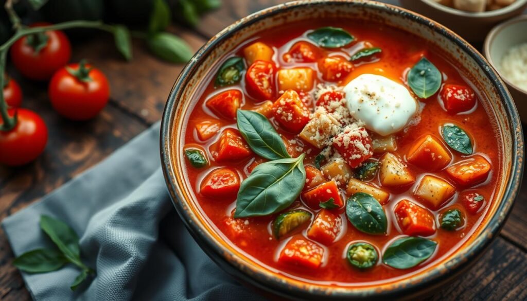 seasonal ingredients in italian soups