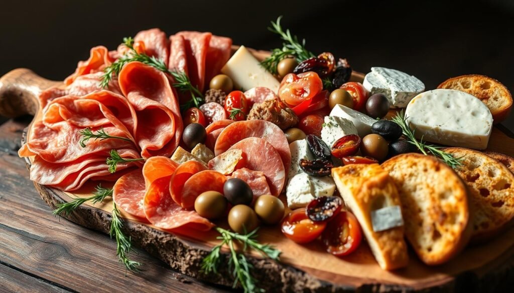 Italian Meat and Cheese Platter