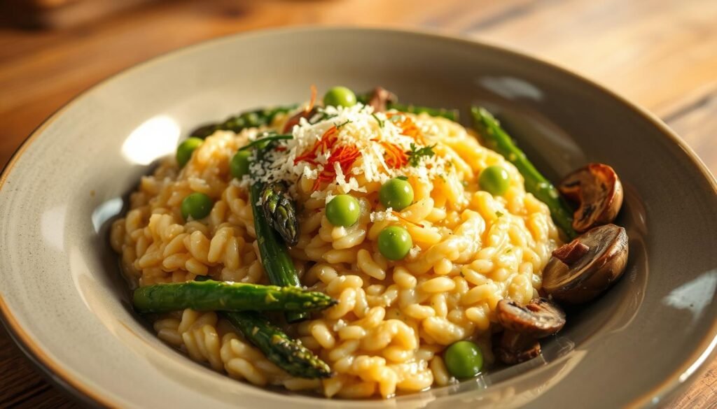 Risotto seasonal northern Italian delights
