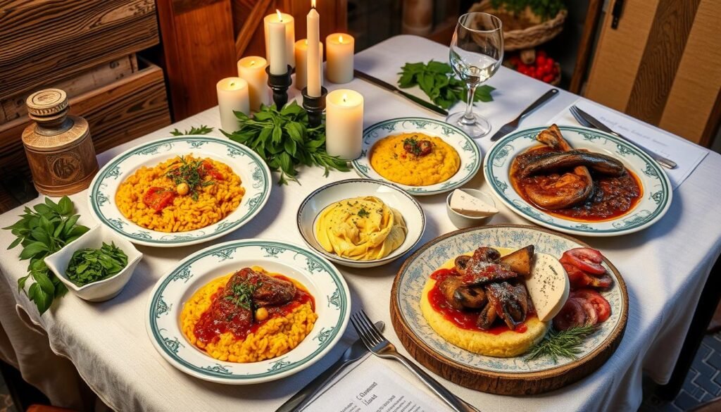 Northern Italian Mains with Unique Regional Specialties