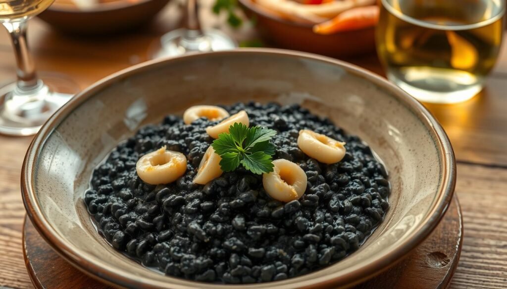 Risotto al Nero di Seppia