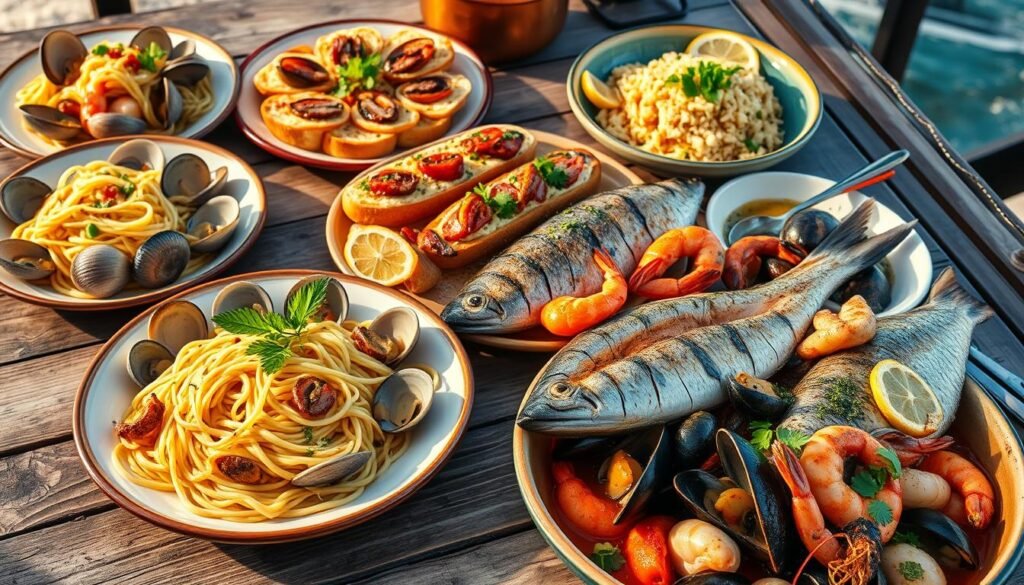 Seafood Favorites from Central Italy