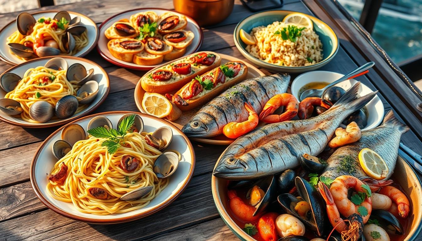 Seafood Favorites from Central Italy