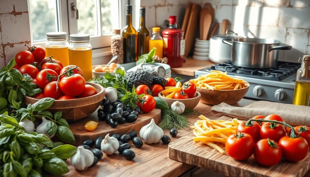 meal prepping with Italian flavors